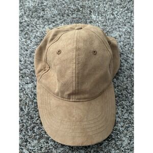Lightweight Light Brown Tan Strapback Baseball Cap OSFM Ladies Men's Adult